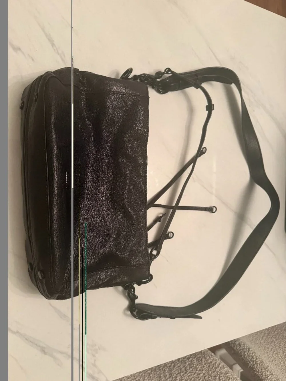 Rebecca Minkoff Small Black Leather Crossbody